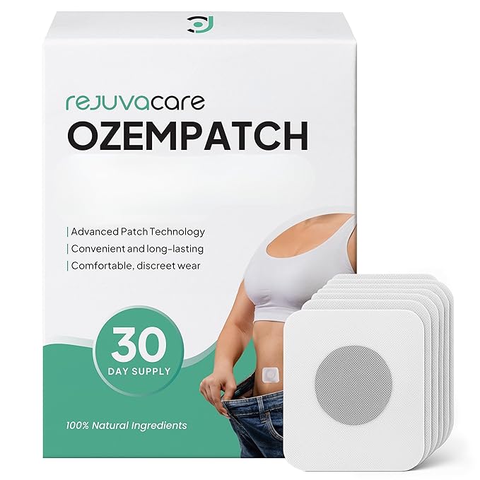 Rejuvacare Ozempatch The Official - 1 Months Supply - Easy Daily Application -StrideForce Fitness