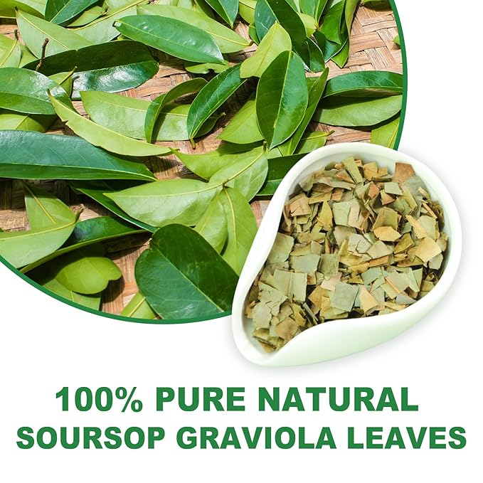 TEARELAE - Soursop Leaves Tea - 1.5g x 50 Count - 100% Pure Soursop Graviola Leaves Tea Bag - Country of Origin Thailand - Support Digestion & Rich In Nutrients-StrideForce Fitness
