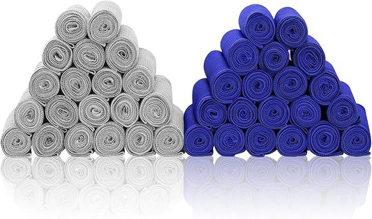 Cooling Towels 40 Pack 40"x 12", 160gsm Bulk Cool Towels, Soft Breathable, Super Absorbent, Quick Cold Towel, for Bowling, Yoga, Travel, Camping, Golf, Football, Hiking, Outdoor Work-StrideForce Fitness