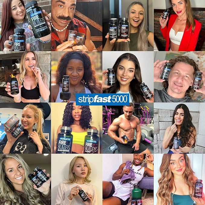stripfast5000 Night Bullet Capsules for Women and Men - 60 Count-StrideForce Fitness