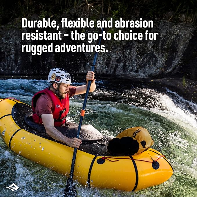 Sea to Summit Big River Dry Bag, Heavy-Duty Dry Storage, 5 Liter, Gold Brown-StrideForce Fitness