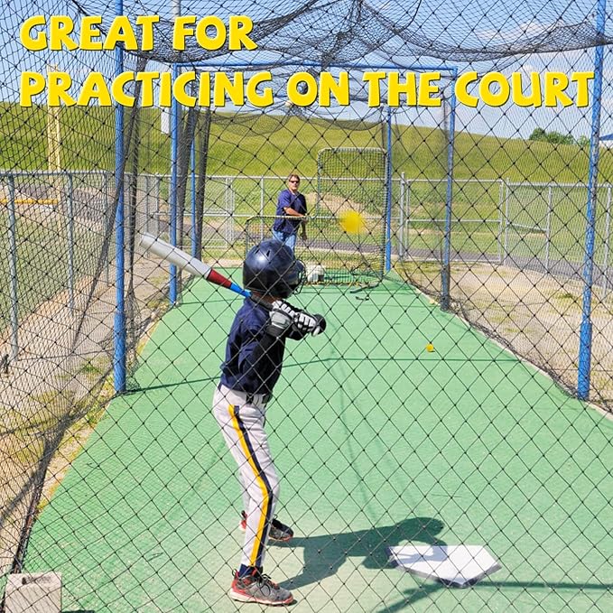 24 Pack Bucket of Dimpled Baseballs for Pitching Machine - Practice Balls for Hitting and Fielding, Rubber Baseballs for Hand-Eye Coordination-StrideForce Fitness