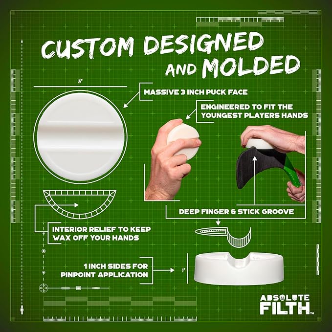 Absolute Filth - Hockey Wax - Premium Hockey Stick Wax for Maximum Grip & Protection-StrideForce Fitness