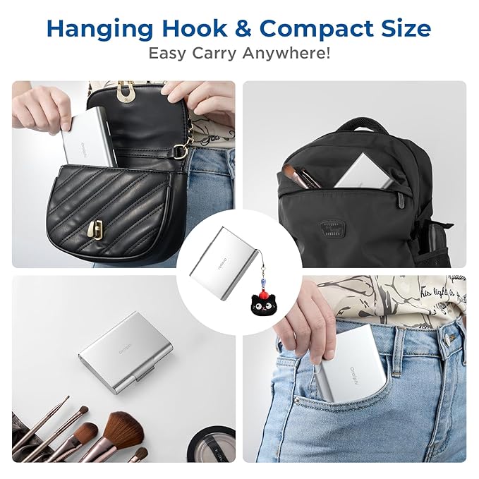 2 Pack Aluminum Retainer Case for Invisalign Aligners, Partial Mouth Guard Case Denture Retainer Container Case Holder with Vent Holes, Slim Orthodontic Aligner Case for Traveling-Silver