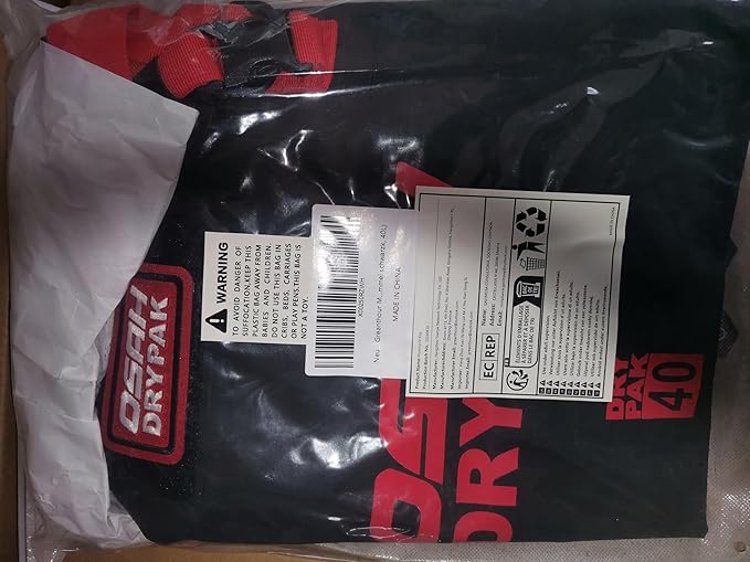 Waterproof Duffel& Luggage Bag - Motorcycle Dry Bag Tail Saddle Bags with Roll Top Closure,Large Storage Space,for Camping, Kayaking, Fishing & Traveling(SkyBlack, 40L)-StrideForce Fitness