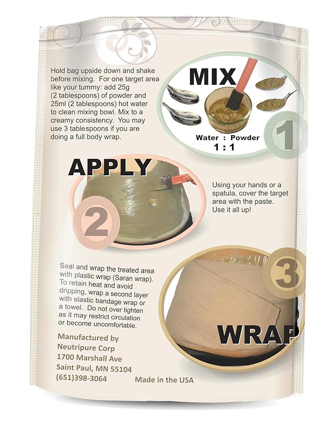 Neutripure DIY Body Wrap: SPA Formula for Home Use: Unlock Your Best Figure-StrideForce Fitness