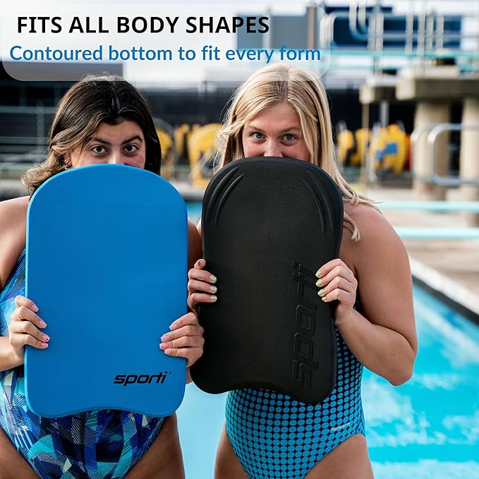 Sporti Adult Kickboard for Swim Training - Swimming Kickboard for Men Women, Water Board for Adult, Swimming Training Aid-StrideForce Fitness