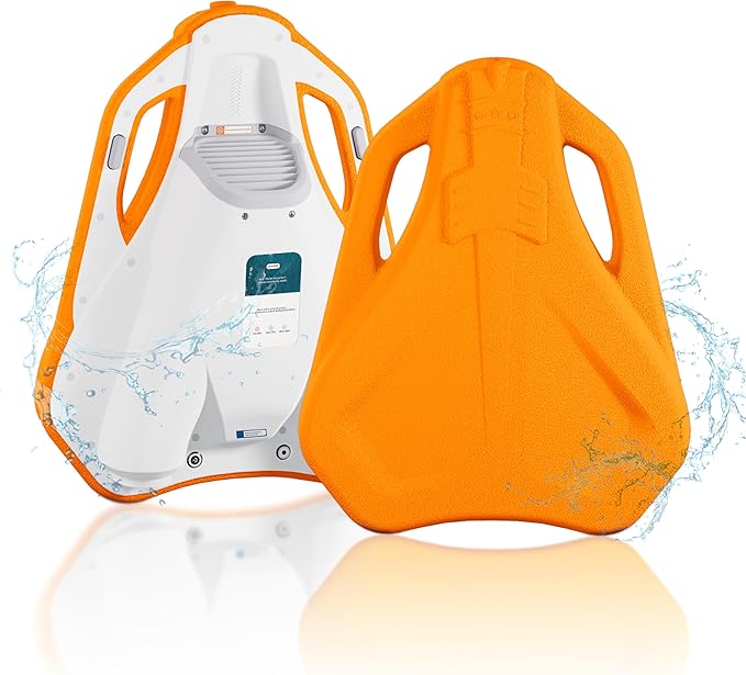 Electric Swimming Kickboard for Kids,Motorized Swim Board with Water Gun, Motorized Swim Training for Children Adults, 60N Thrust, 198 lbs Buoyancy, 25V Rechargeable Battery-StrideForce Fitness