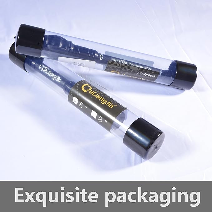 AMEYXGS Bow Stabilizer for Compound Bow, 6" 8" 10" 12" Rod Balance Bar with Damping System and Weights Shock Absorber for Compound Bow Archery Accessory-StrideForce Fitness