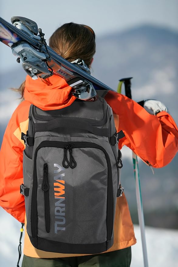 Ski/Snowboard Boot Bag/Skating Bag | Excellent for Store and Transport Gear, Jacket, Helmet, Goggles, Gloves & Accessories-StrideForce Fitness