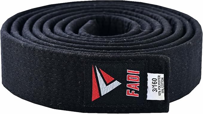 Martial Arts Belt for Karate, Judo, Aikido and Taekwondo - Durable Cotton-Polyester Blend for Adults and Kids-StrideForce Fitness