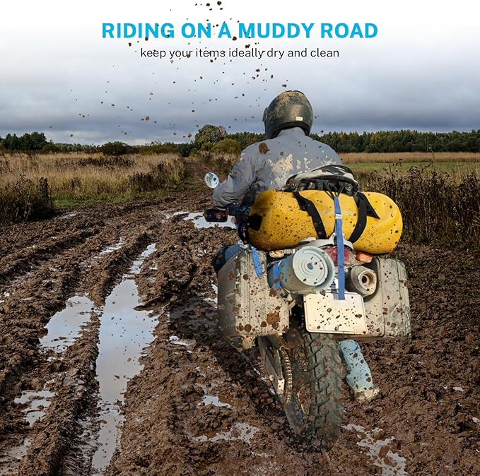 Gonex 40L 60L 80L Extra Large Waterproof Duffle Travel Dry Duffel Bag Heavy Duty Bag with Durable Straps & Handles for Kayaking Paddleboarding Boating Rafting Fishing-StrideForce Fitness