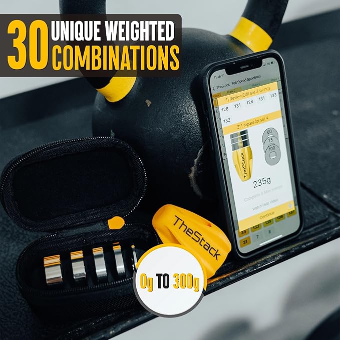 TheStack™ | Golf Swing Speed Trainer | Weighted Golf Training Aid | Golf Swing Trainer Golf Swing Training Aid | Golf Trainer Practice for Men and Women-StrideForce Fitness