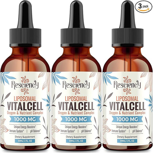 13-in-1 Liquid Oxygen & Nutrient Supplement for Energy, Altitude Support, Performance, Antioxidant, Immune, Fatigue & Detox, Liposomal for High Absorption, pH Balance, Organic, Gluten Free, 6 Fl Oz-StrideForce Fitness