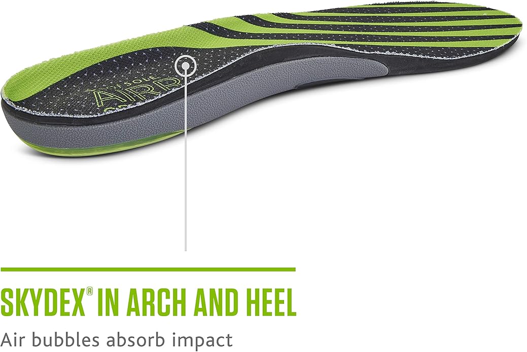 Sof Sole Men's Airr Orthotic Support Full-Length Insole-StrideForce Fitness