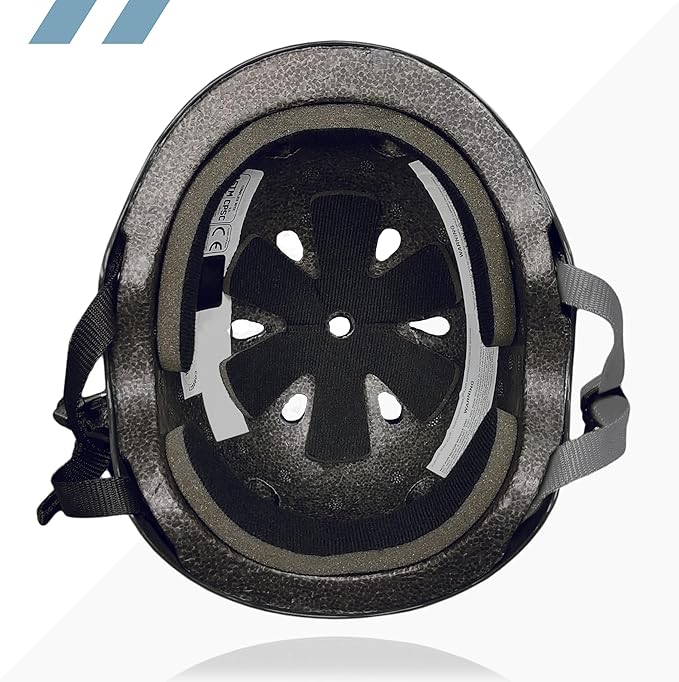 80SIX Triple Certified Multisport Helmet - Ideal for Bike, Scooter, Skateboard, Roller Skate and Inline Skate-StrideForce Fitness