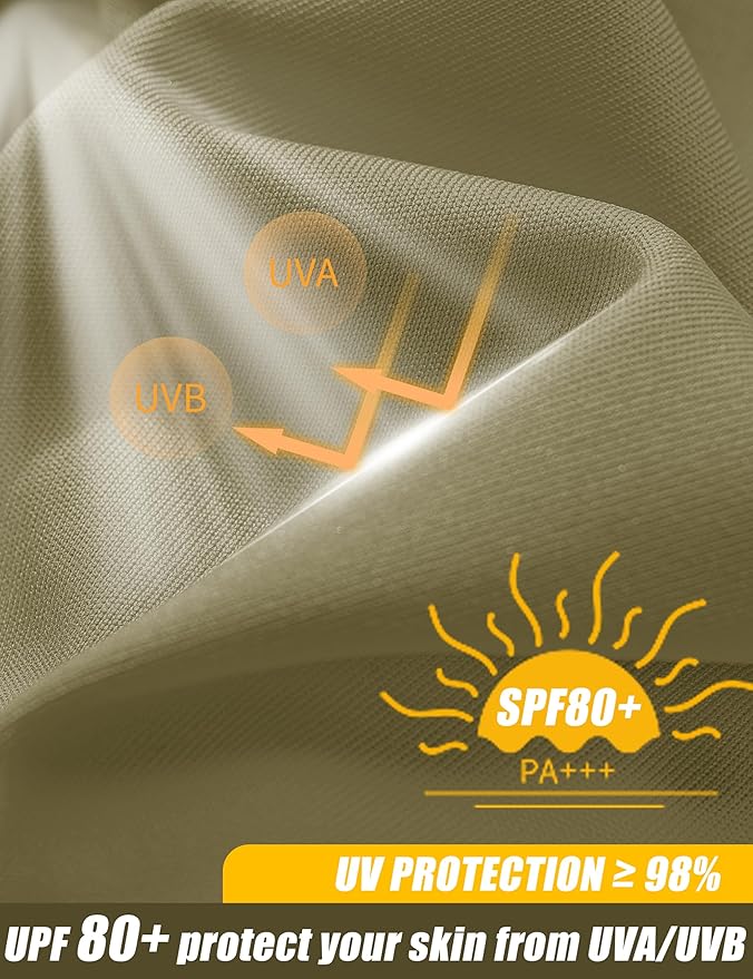 MAGCOMSEN Men's Short Sleeve UPF 50+ Sun Protection Shirts Quick Dry Athletic T-Shirt Hiking Running Swimming Rash Guard-StrideForce Fitness