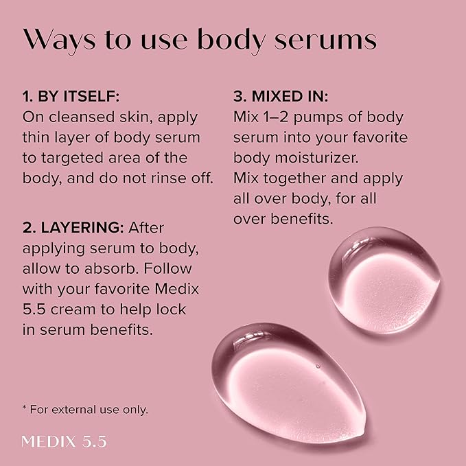 Medix 5.5 Anti Aging Skin Care 3PC Set | Retinol Body Cream + Exfoliating AHA Glycolic Acid Foaming Face Wash & Body Wash + Hyaluronic Acid Serum Booster, Cleanse + Treat + Hydrate Skincare Set, 3PC-StrideForce Fitness