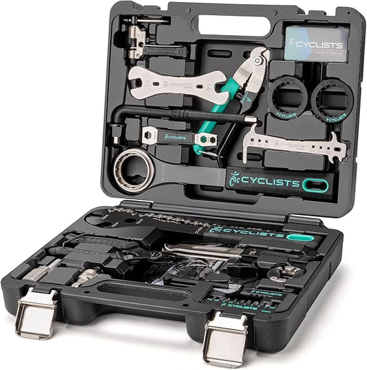 27 Piece Bike Tool Kit - Bike Tools Maintenance Repair Kit - Mountain/Road Bike Bicycle Repair Tool Kit With Storage Case-StrideForce Fitness