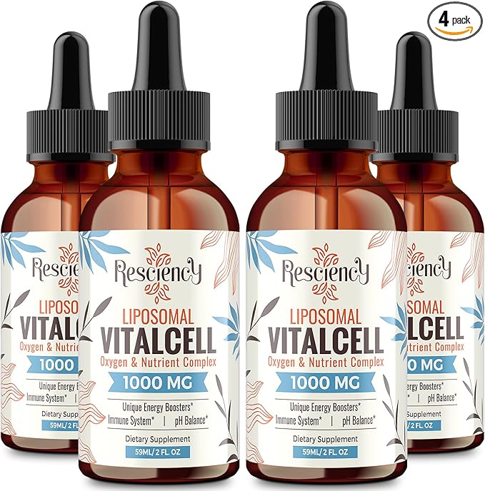 13-in-1 Liquid Oxygen & Nutrient Supplement for Energy, Altitude Support, Performance, Antioxidant, Immune, Fatigue & Detox, Liposomal for High Absorption, pH Balance, Organic, Gluten Free, 8 Fl Oz-StrideForce Fitness