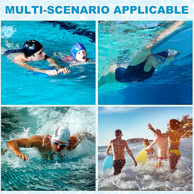 EPP Swimming Kickboard, Training Board, with Ultra-Lightweight and Great Buoyancy for Swimming Lessons, Lap Swimming, Water Aerobics-StrideForce Fitness