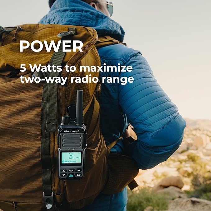 Midland GXT67 Pro GMRS Two Way Radio-StrideForce Fitness