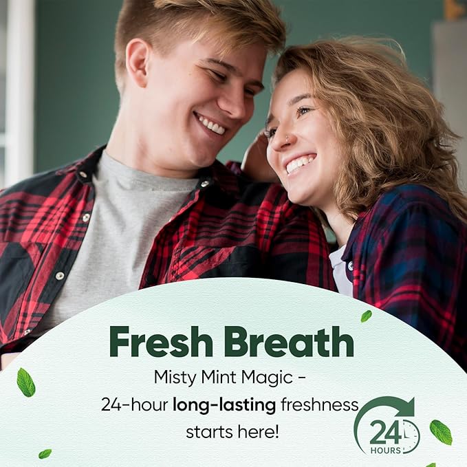 MySmile Nano Hydroxyapatite Toothpaste - Fluoride Free for Sensitive Teeth | Natural Mint 4.2oz