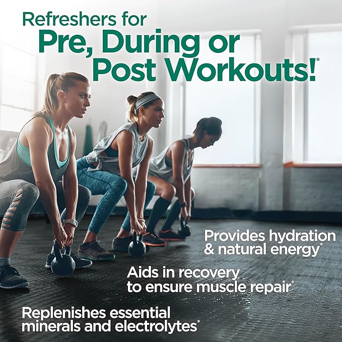 COUNTRY FARMS Refreshers, Super Greens and Electrolytes, Essential Minerals and Superfoods, Hydration Support, Promotes Natural Energy, with Fiber, Tropical Mango, 30 Servings-StrideForce Fitness