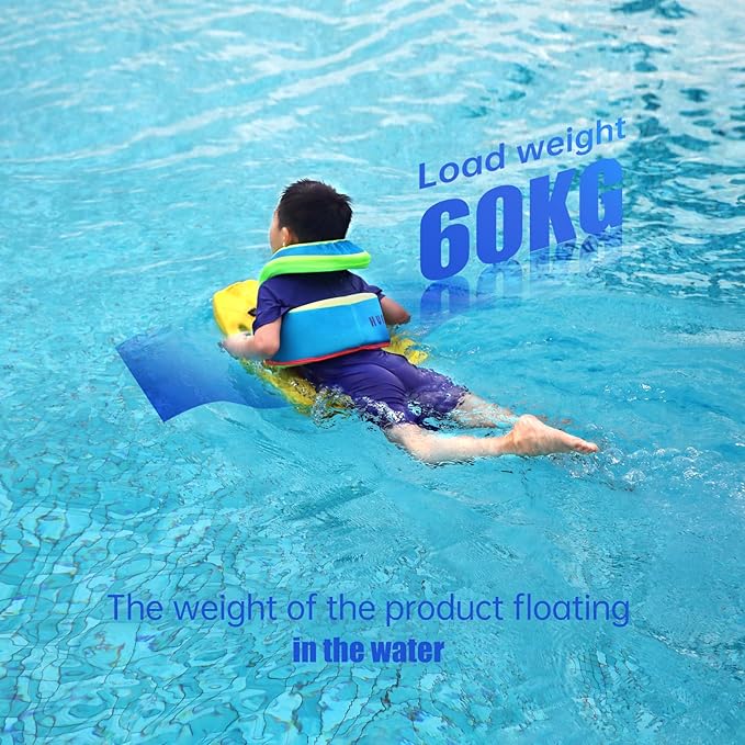 Electric Swimming Kickboard for Kids,Motorized Swim Board with Water Gun, Motorized Swim Training for Children Adults,60N Thrust,198 lbs Buoyancy,25V Rechargeable Battery,Age 41 Months up-StrideForce Fitness