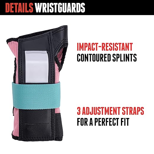 Triple Eight Saver Series 3-Pack Pad Set– Ideal for Skateboarding, In-line Skating, Roller Skating, and Biking-StrideForce Fitness