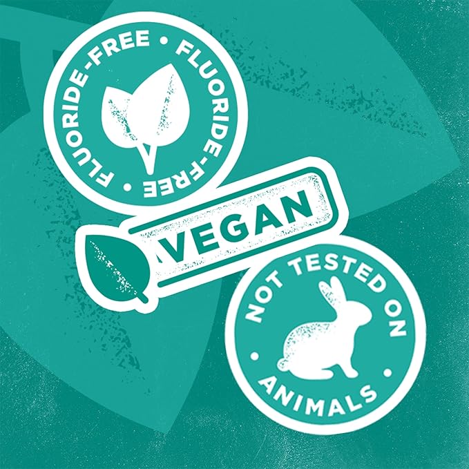 Tom's of Maine Fluoride-Free Antiplaque & Whitening Natural Toothpaste, Peppermint, 5.5 oz. (Pack of 2)