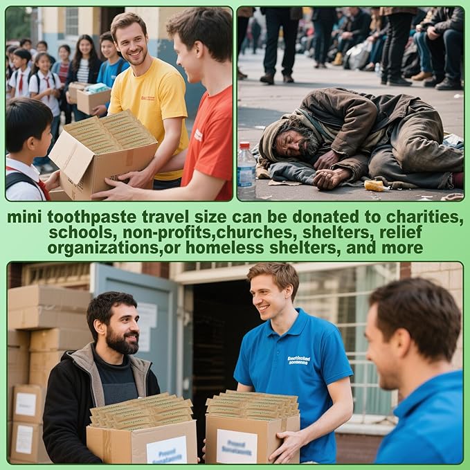 0.18oz Small Toothpaste Travel Size Bulk,Mini Toothpaste Travel for Hotel Camping Gym Office School Homeless100