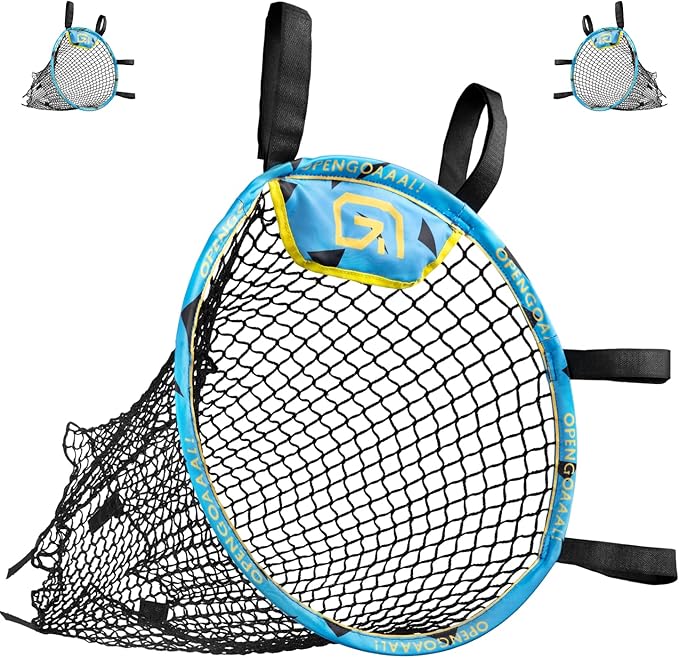 3-in-1 Soccer Training Rebounder & Goal Backstop Net - Soccer Goal for Volley, Passing, Solo Training - Outdoor Sports, Backyard Games-StrideForce Fitness