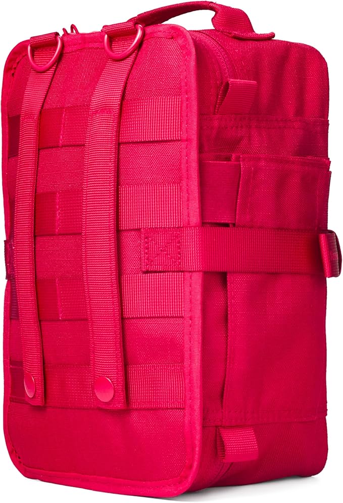 Large First Aid Kit for Car, Travel & Home - Emergency Kit for Hiking, Camping, Backpacking and Outdoors - Includes Zip Stitch Wound Closure Strips-StrideForce Fitness