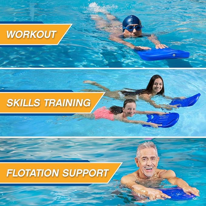 Poolmaster Advanced Kickboard Swim Trainer and Swim Aid-StrideForce Fitness