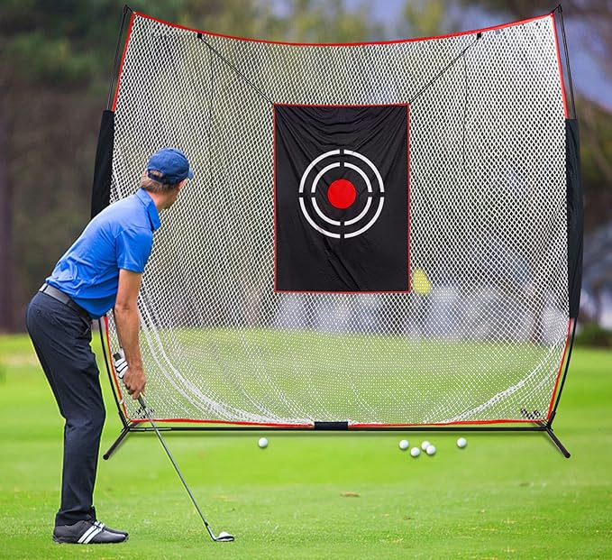 Golf Practice Hitting Nets for Backyard Driving Indoor Use Heavy Duty Practice Golf Driving Pitching Nets for Backyard-StrideForce Fitness
