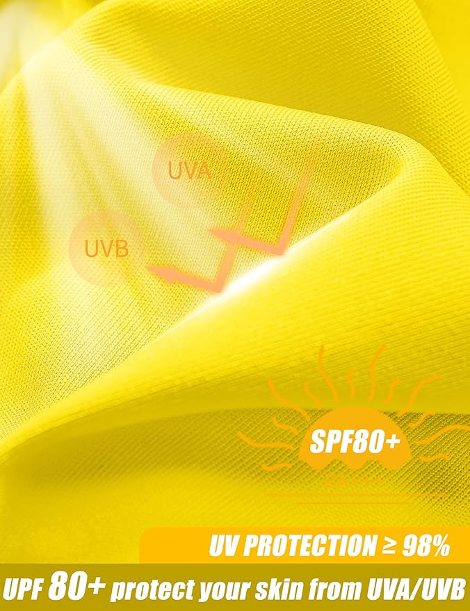 MAGCOMSEN Men's Short Sleeve UPF 50+ Sun Protection Shirts Quick Dry Athletic T-Shirt Hiking Running Swimming Rash Guard-StrideForce Fitness