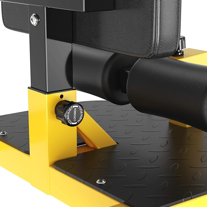 Soozier 3-in-1 Padded Push Up Sit Up Deep Sissy Squat Machine Home Gym Fitness Equipment-StrideForce Fitness