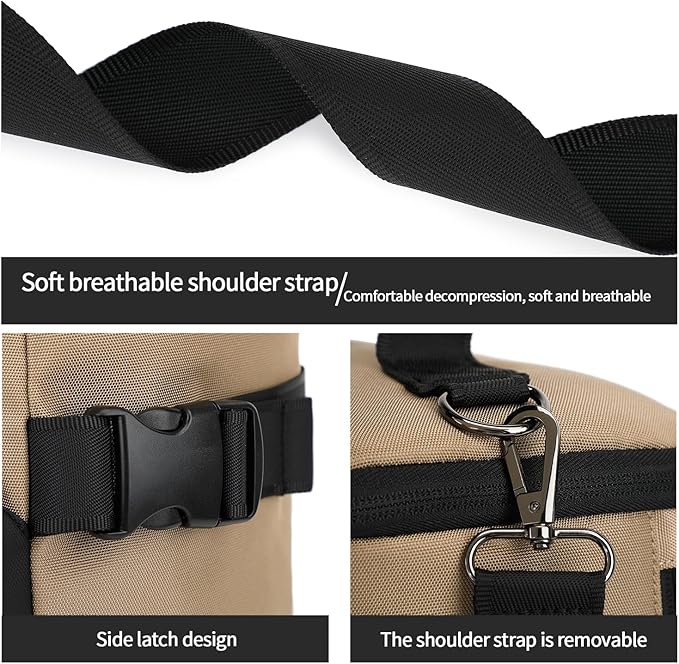 Kalesi Gym Duffle Bag Backpack 4-Way Waterproof with Shoes Compartment for travel Sport Hiking laptop-StrideForce Fitness