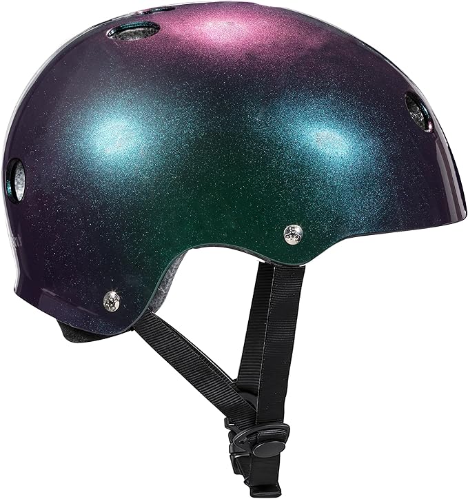 Triple Eight Deep Cover Helmet - Ideal for Skateboarding, Bicycling, BMX, and Roller Skating-StrideForce Fitness