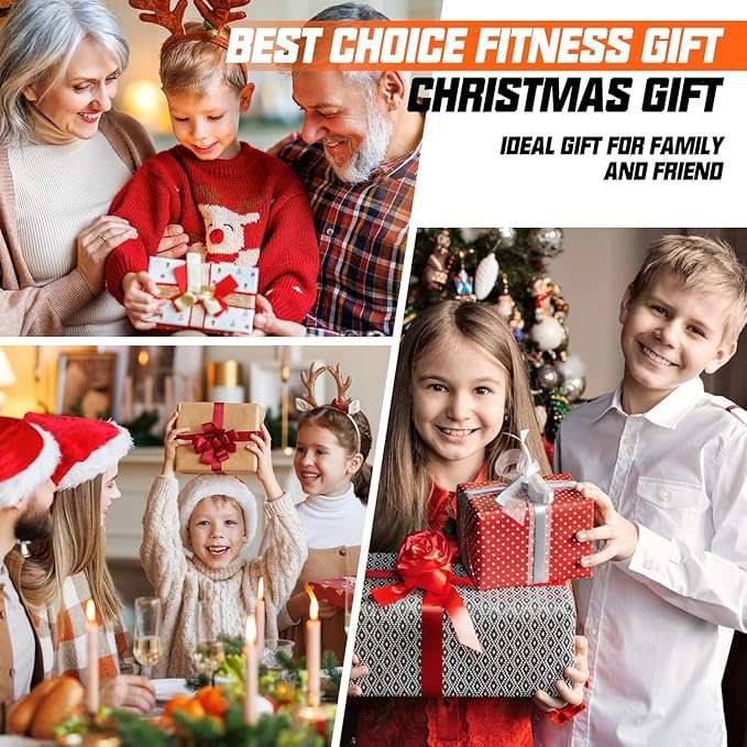 Soccer Training Equipment, Speed Agility Training Equipment for Kids Youth Adults, 20ft Agility Ladder, 4 Hurdles, Jump Rope, 12 Soccer Cones, Running Parachute, Football Training Equipment-StrideForce Fitness