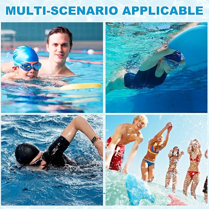 Swim Kickboard - EPP Material with Ultra-Lightweight and Great Buoyancy,Durability, Ideal for Beginners and Advanced Swimmers-StrideForce Fitness