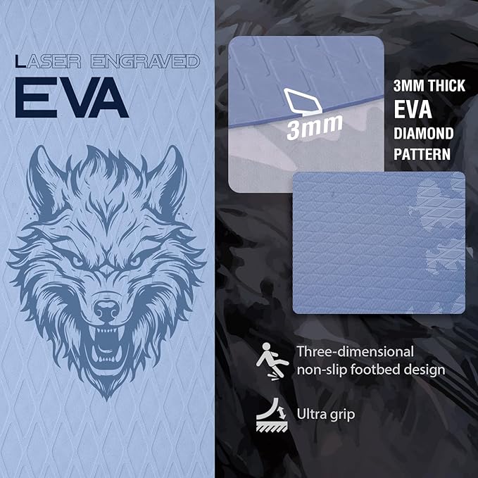 10’6/11’6 Inflatable Stand Up Paddle Board with Premium Paddleboards Accessories, Wide Stable Designed SUP Paddleboard for Adults & Youth.-StrideForce Fitness