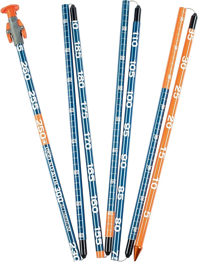 BCA Backcountry Access T4 Turbo Avalanche Beacon Kit Rescue Package - Includes The Tracker 4 Transceiver, 300 Centimeter Avalanche Probe, and Shovel with Saw.-StrideForce Fitness