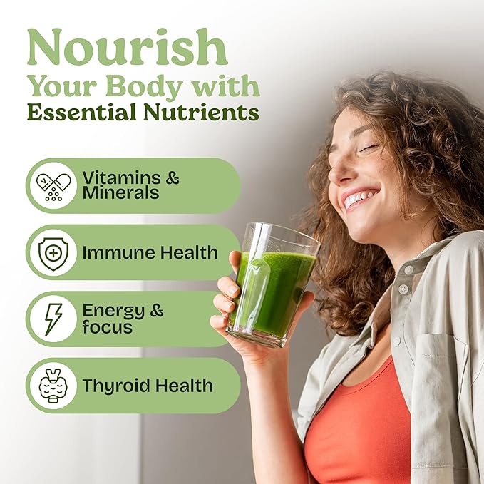 Atlantic Naturals Sea Moss 7 Day Detox Liver, Gallbladder & Kidney Cleanse - Support with Dandelion Root, Milk Thistle, Burdock Root, Red Clover, Chanca Piedra - Pineapple Flavor Drink Mix (14 oz)-StrideForce Fitness