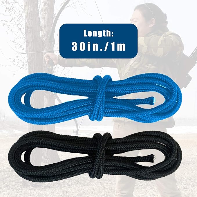 D Loop String or D Loop Rope - D Loop for Compound Bow - Archery D Loop or D Loop String Archery-StrideForce Fitness