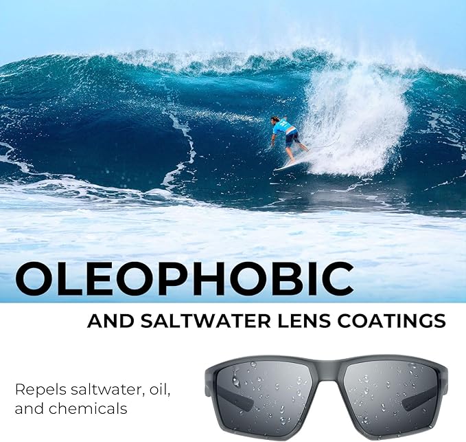 KastKing Osage Polarized Sport Sunglasses for Men and Women, Ideal for Driving Fishing Cycling Running, UV Protection-StrideForce Fitness