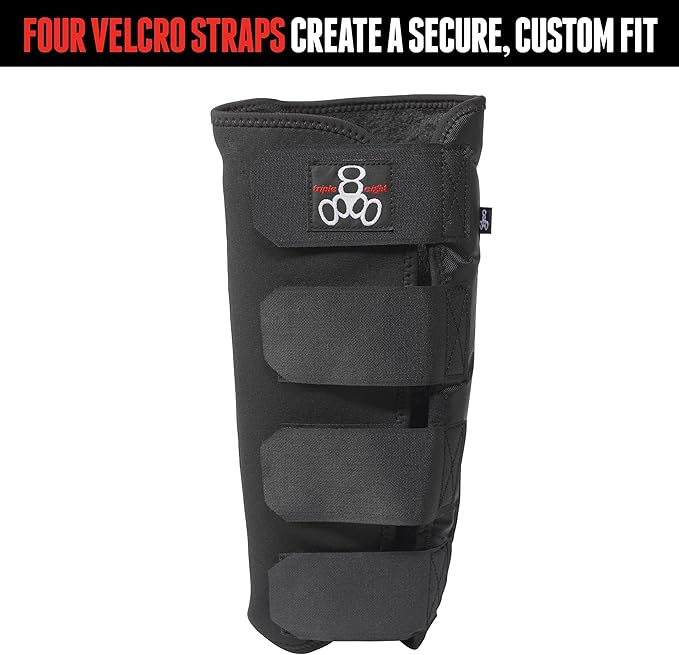 Triple Eight Exoskin Shin and Whip Guard Pads – Protective Shin Guards for BMX and Mountain Biking-StrideForce Fitness