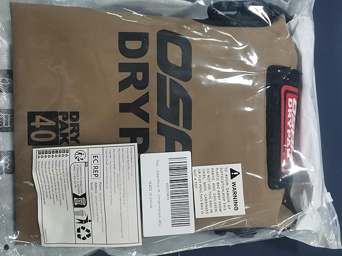 Waterproof Duffel& Luggage Bag - Motorcycle Dry Bag Tail Saddle Bags with Roll Top Closure,Large Storage Space,for Camping, Kayaking, Fishing & Traveling(MudBrown, 40L)-StrideForce Fitness