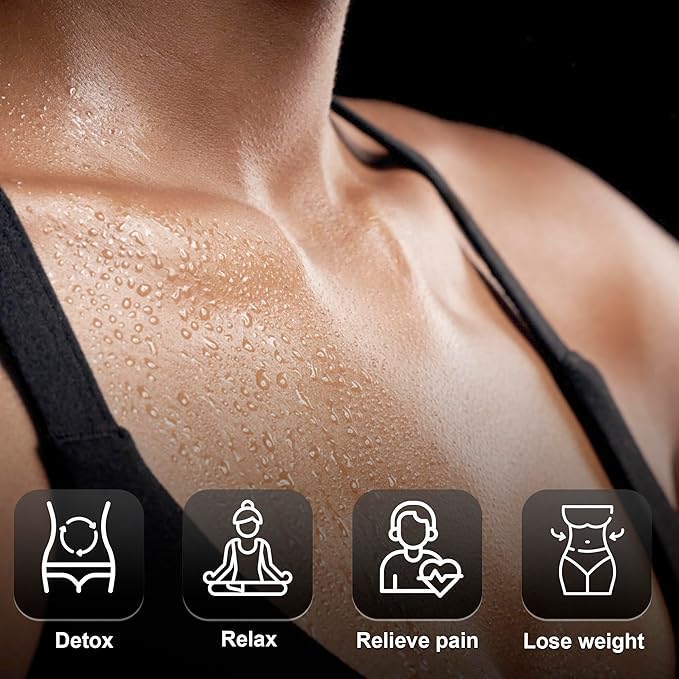 MIXC Portable Steam Sauna Box, Portable Sauna for Home, Person Sauna Tent Sauna Box at Home Spa with 2.6L & 1500W±10%, Remote Control, Folding Chair, Home Sauna for Gym,Pilates,Garage,Hot Tub-StrideForce Fitness